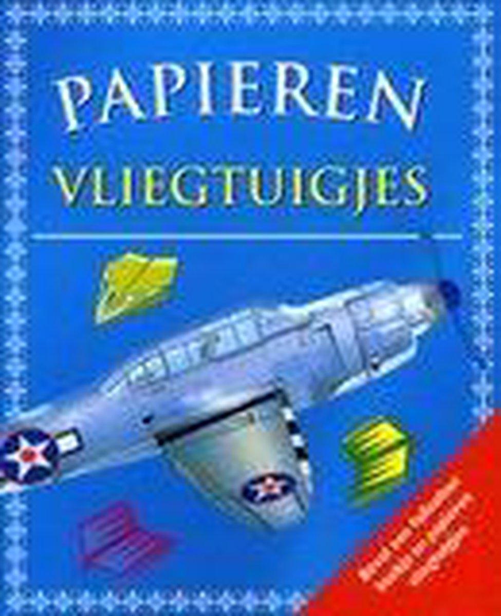 Boek & spel Papieren vliegtuigjes