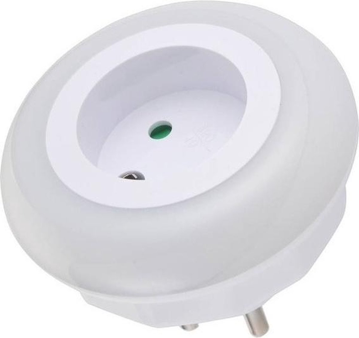 Stopcontact nachtlamp met LED sensor - nachtverlichting - Merkloos