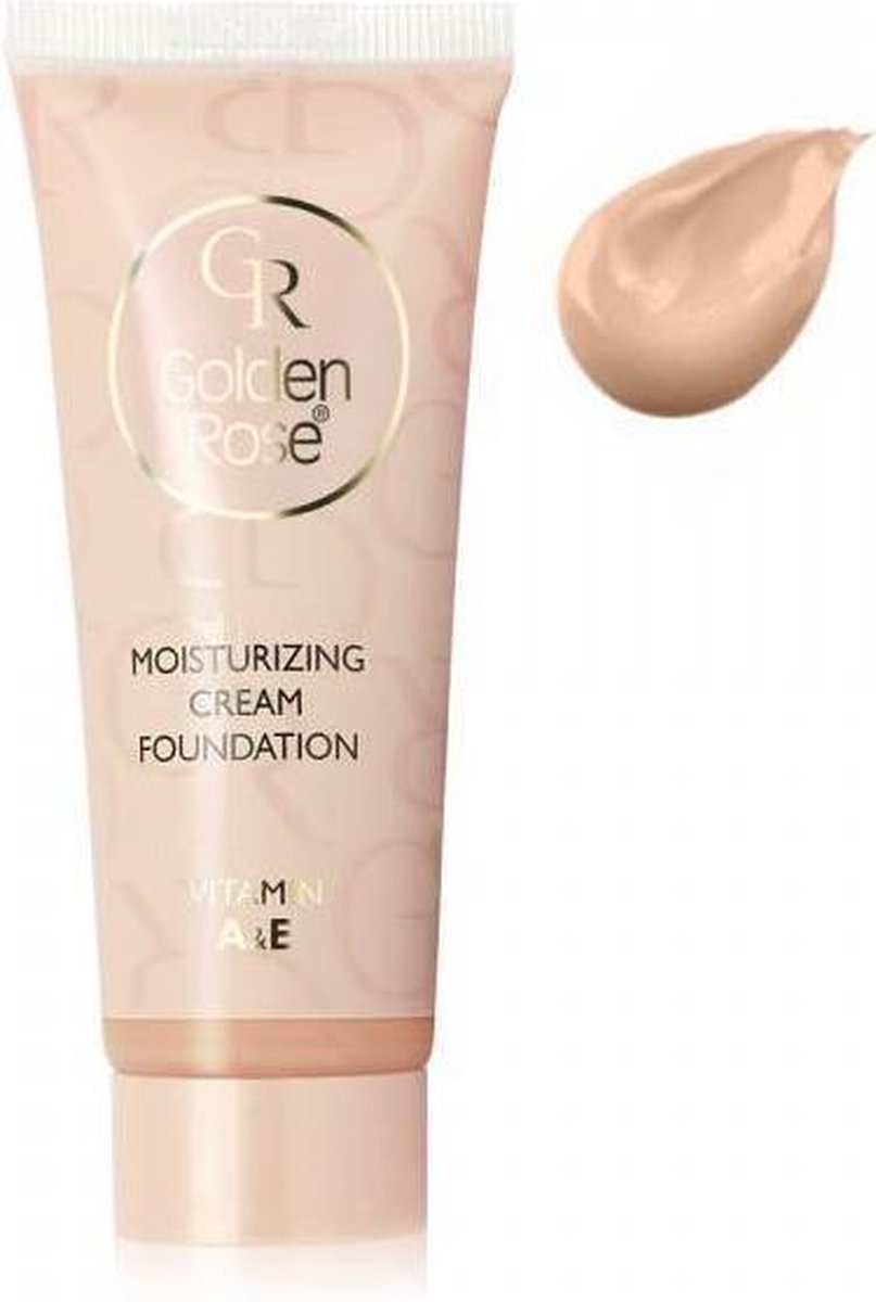 GOLDEN ROSE MOISTURIZING CREAM FOUNDATION 8