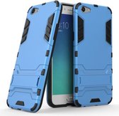 Armor Kickstand Back Cover - Samsung Galaxy J7 (2017) Hoesje - Lichtblauw