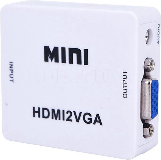 Full HD HDMI Naar VGA Kabel Adapter Converter Verloop Met USB Power Kabel -  1080P... | bol.com