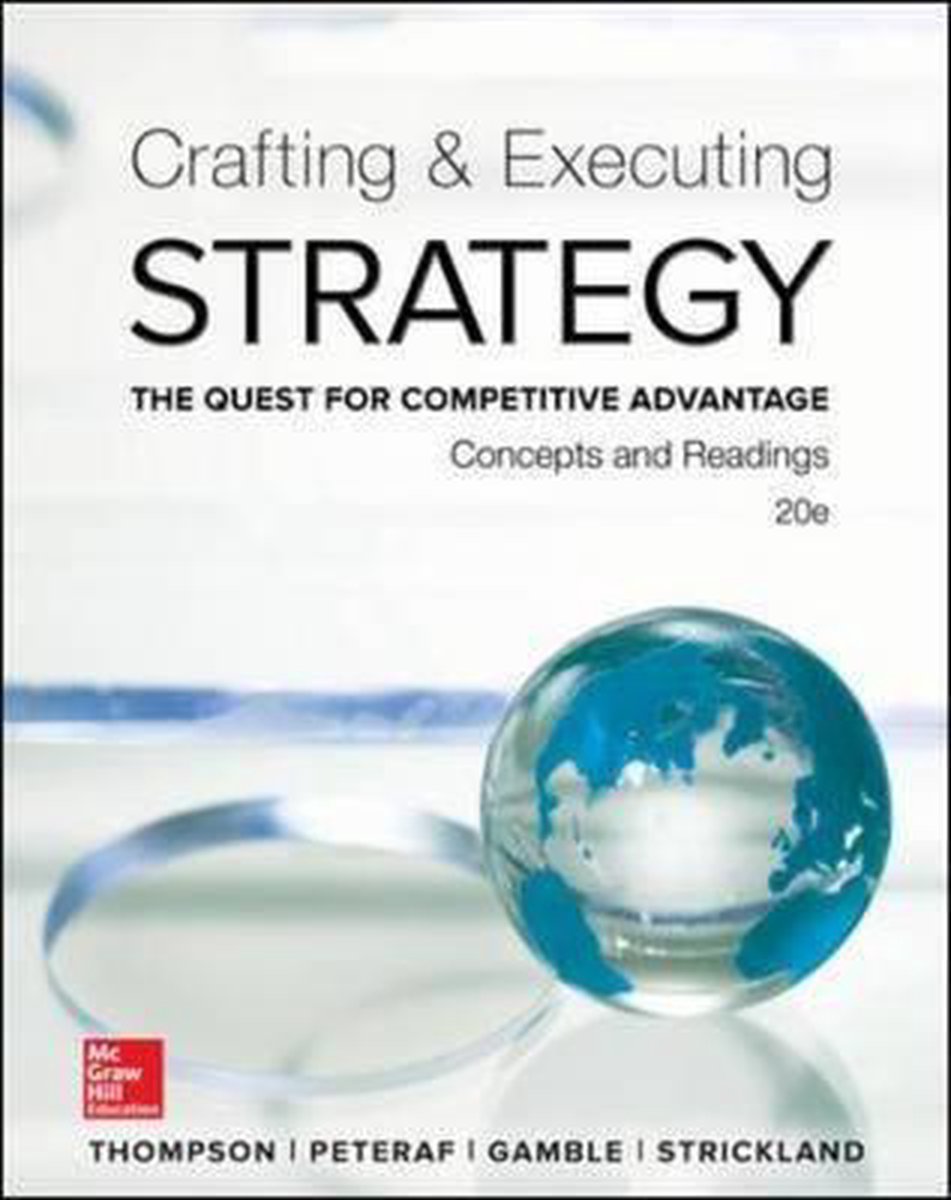 Omslag van Crafting and Executing Strategy