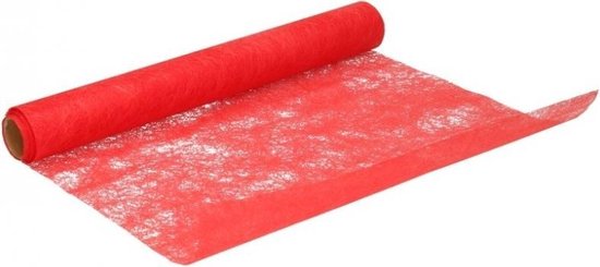 Waarneembaar vanavond Soeverein Hobby stof op rol rood 5 meter | bol.com