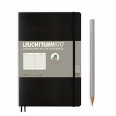 Leuchtturm Notitieboek B6+ Softcover Black Gelinieerd