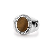 Rebel&Rose - Ring Women Oval Tiger Eye