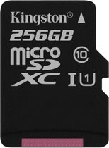 Kingston Technology Canvas Select flashgeheugen 256 GB MicroSDXC Klasse 10 UHS-I