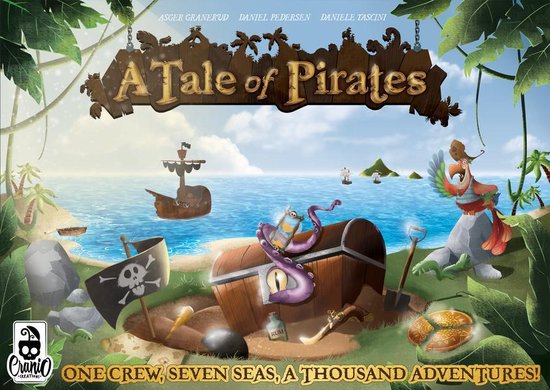 Afbeelding van het spel A Tale of Pirates - Coöperatief bordspel met app - ENGELSTALIG