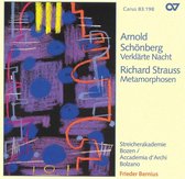 Streicherakademie Bozen, Frieder Bernius - Schönberg: Verklärte Nacht Op.4 /Strauss: Metamorphosen (CD)