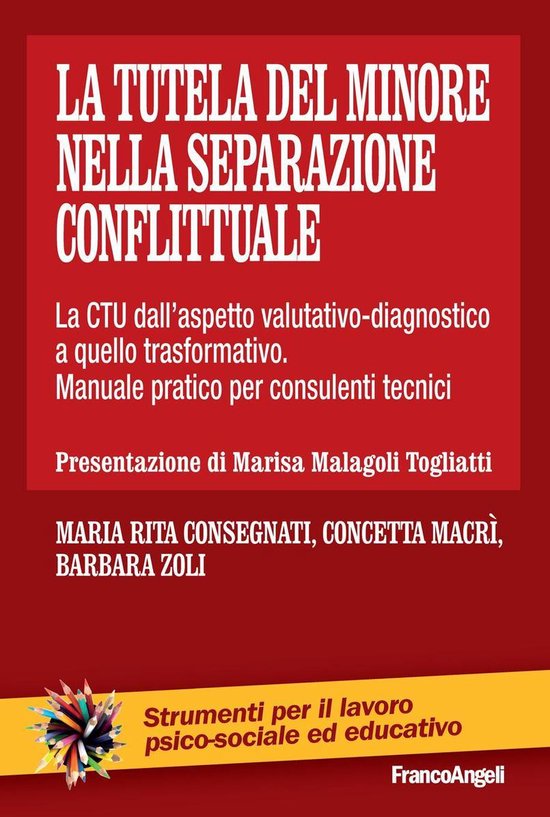 La tutela del minore nella separazione conflittuale - cover