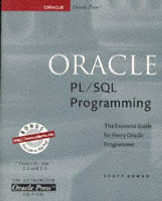 Oracle PL/SQL Programming, Scott Urman | 9780078821769 | Boeken | bol.com