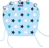 Dooky Universal Cover - Baby Blue / Blue Stars