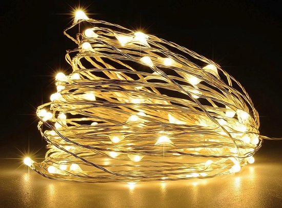 Uiterlijk annuleren Guggenheim Museum Led Lampjes - Slinger verlichting - Kerstverlichting - Warm wit - 2meter |  bol.com