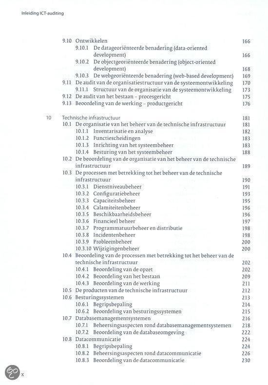 Samenvatting Inleiding ICT-auditing -  IT Auditing & Control