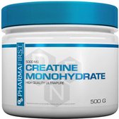 Pharma First - Creatine Monohydrate - 500 G - HIGH QUALITY ULTRAPURE - 100 porties