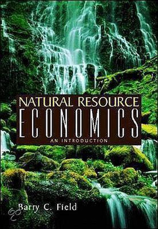 Natural Resource Economics 9780071189347 Barry Field Boeken