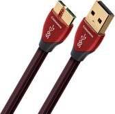 AudioQuest 0.75m Cinnamon Micro-USB 3.0 USB-kabel 0,75 m USB A Micro-USB B Mannelijk Zwart