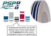 Colour stripe decoratieve blauwe Waterlijn-tape