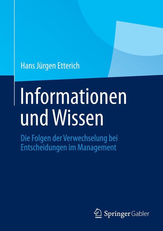 Informationen und Wissen - cover