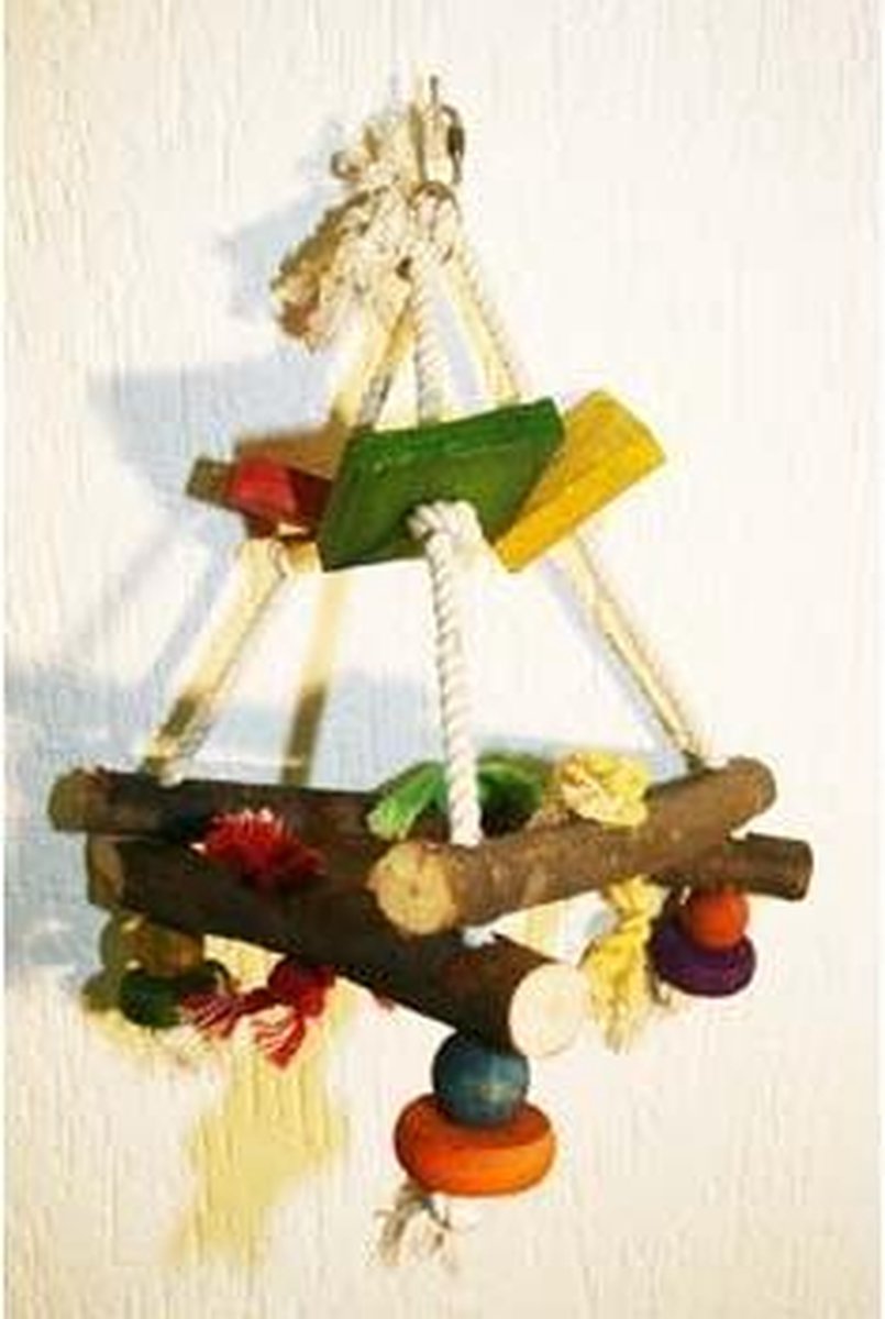 Pyramid on a rope