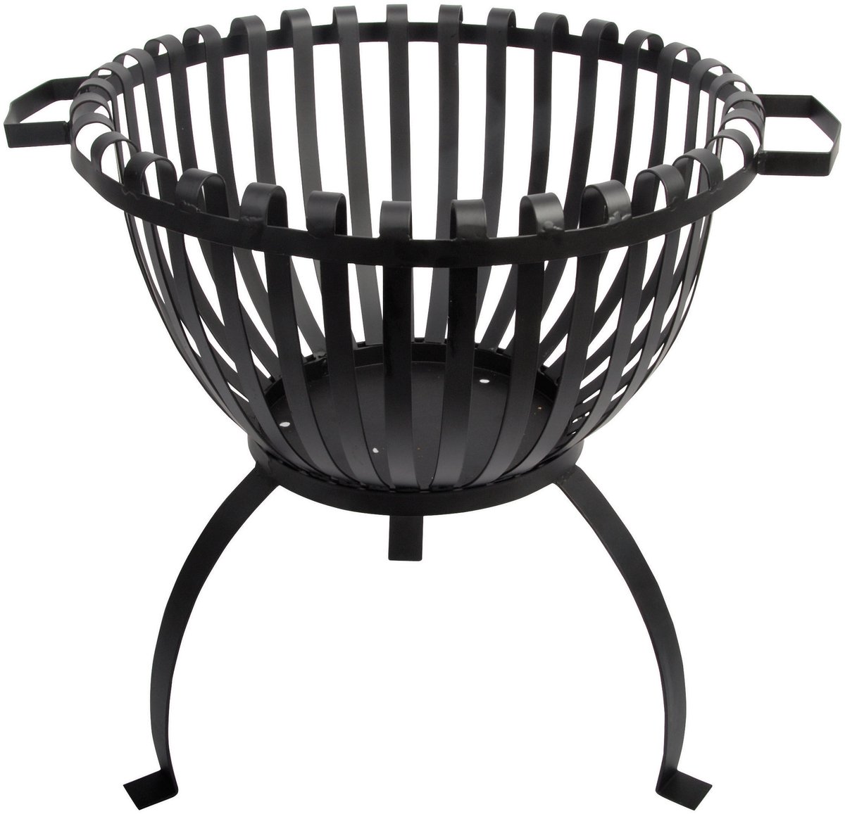 Esschert Design Fire Basket - 61 x 50 x 54,5 cm - Black