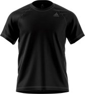 adidas D2M Tee Sportshirt Heren - Black