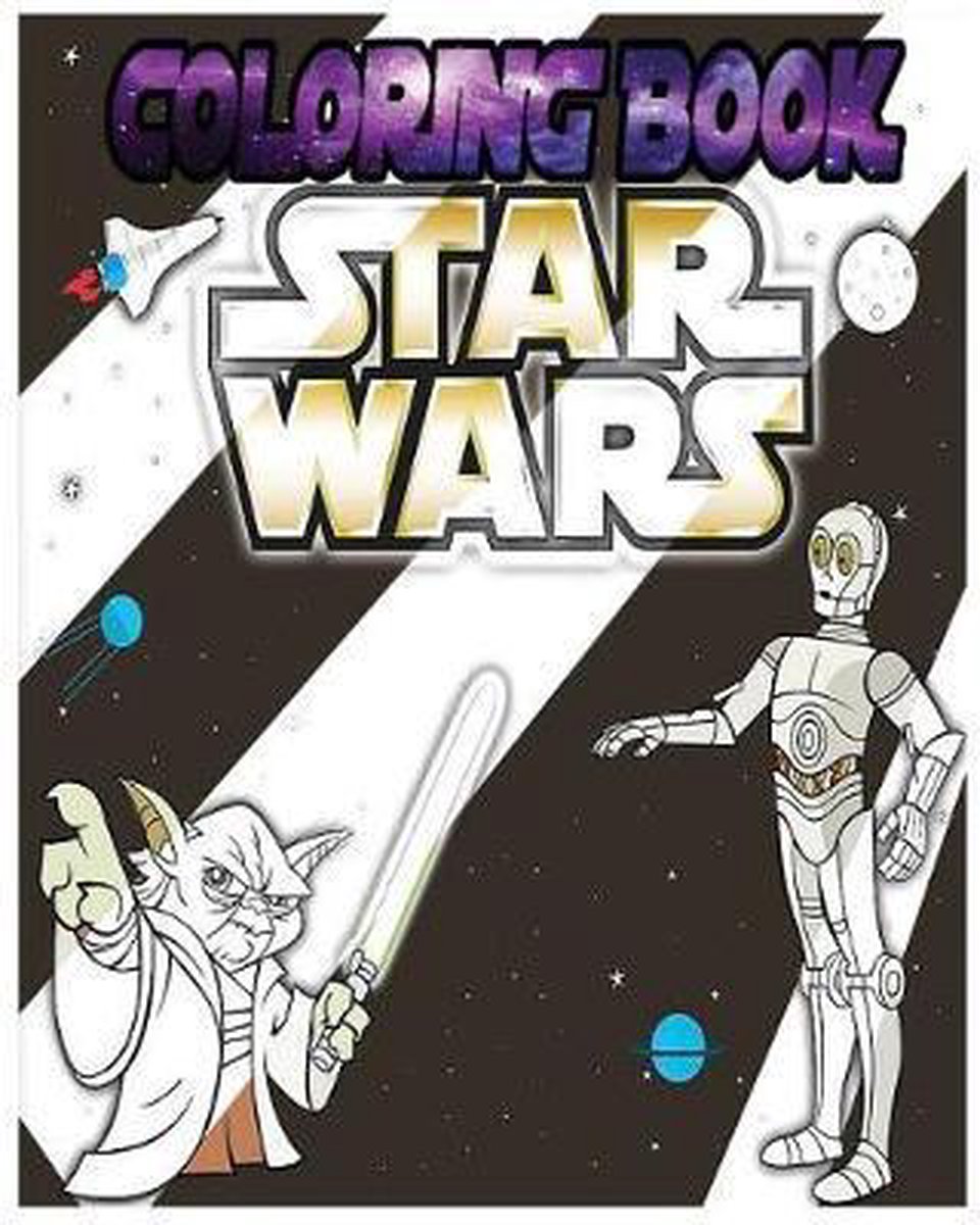 bol.com | Star War Coloring Book, Star War | 9781545029480 | Boeken