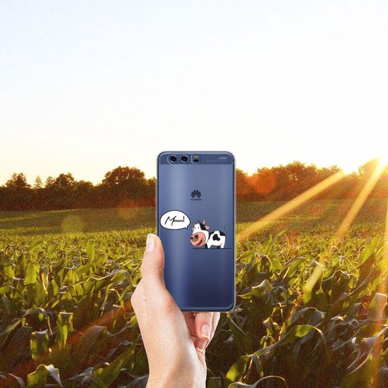 Coque Téléphone pour Huawei P10 Plus TPU Silicone Etui Vache