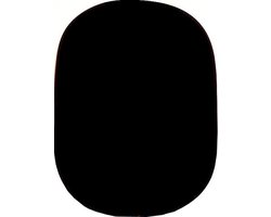 Falcon Eyes Background Board BCP-02 Zwart 148x200 cm
