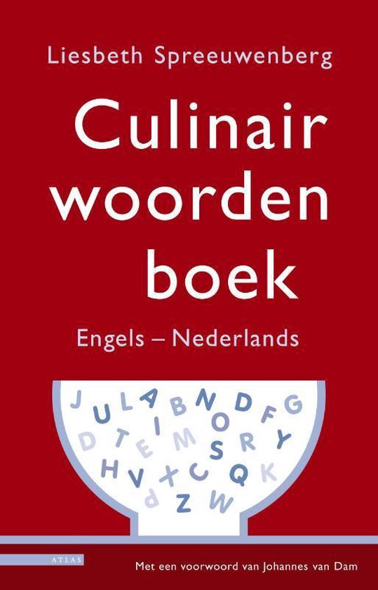 Cover van het boek 'Culinair woordenboek Engels-Nederlands' van L. Spreeuwenberg