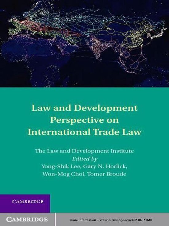 Law and Development Perspective on International Trade Law - cover