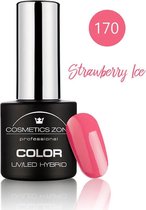 Cosmetics Zone UV/LED Hybrid Gel Nagellak 7ml. Strawberry Ice 170