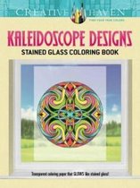Creative Haven Kaleidoscope Designs Stained Glass Coloring B