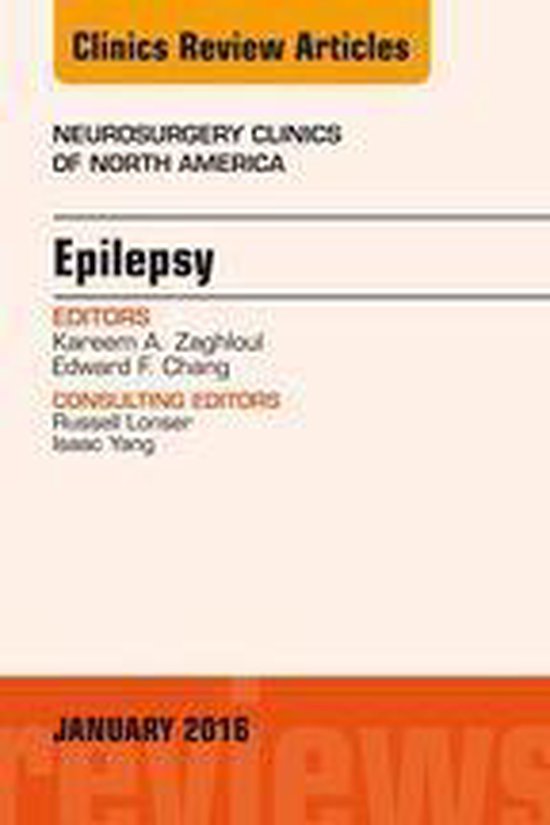 The Clinics: Surgery Volume 27-1 - Epilepsy, An Issue of Neu ... - cover