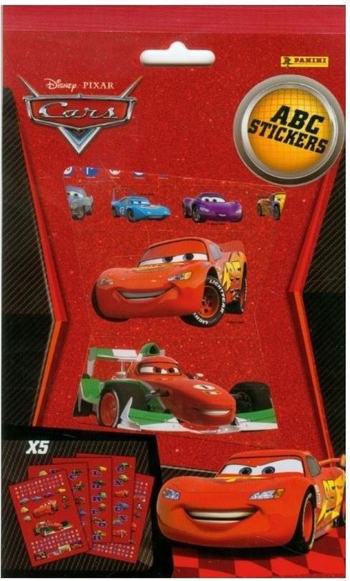 Disney Stickervellen Cars 240 Stickers