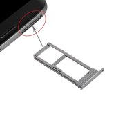 Let op type!! SIM Card Tray and Micro SD Card Tray for Galaxy S7 Edge / G935(Grey)