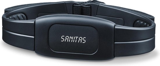 Sangle pectorale Sanitas Spm 230 pour la connexion à des appareils et applications de fitness