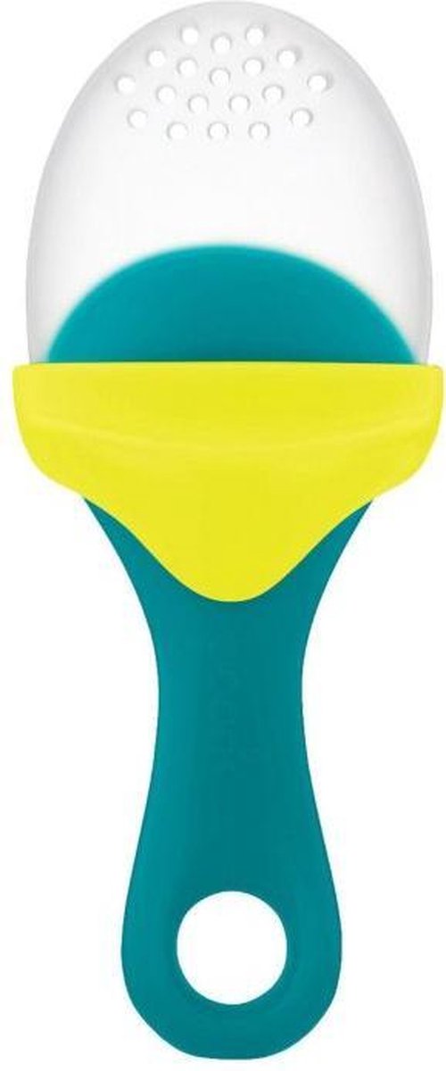 Boon Pulp siliconen feeder groen blauw bol
