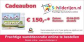 Cadeaubon 150 Euro