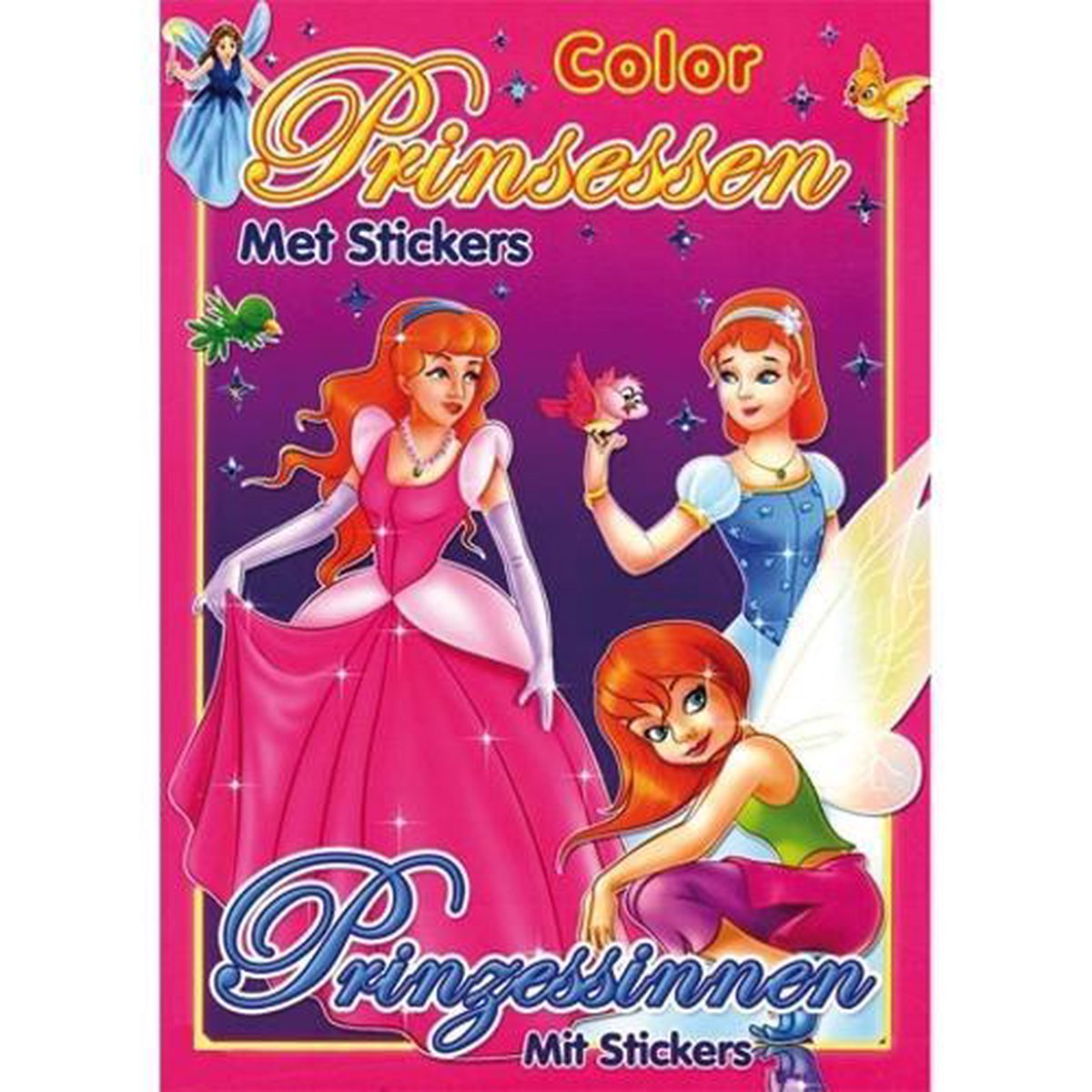 Color prinsesssen - met stickers