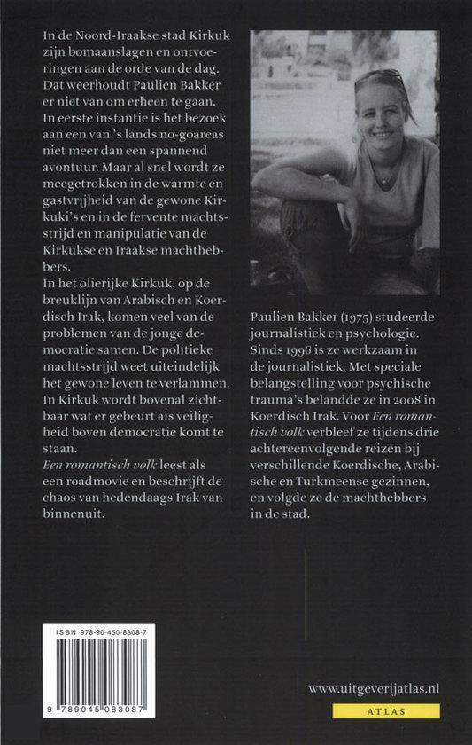 Boekomslag met foto van Paulien Bakker en tekst "Koerdisch Kirkuk".