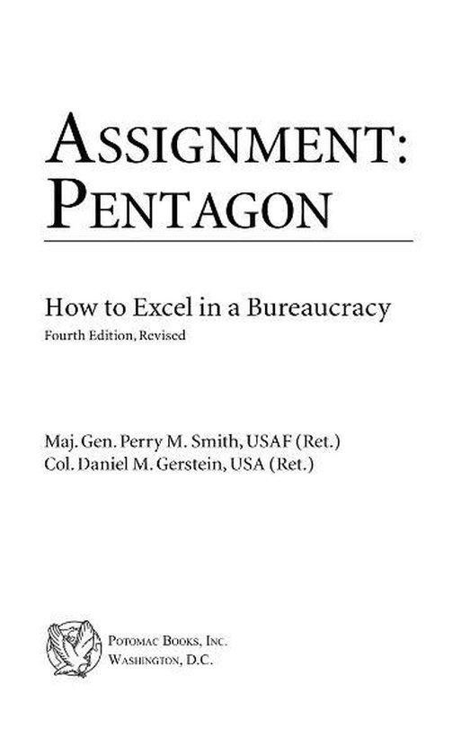 Assignment: Pentagon - cover