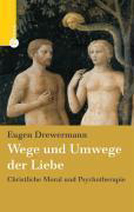 Boekomslag met schilderij van Adam en Eva. Titel: Wege und Umwege der Liebe.