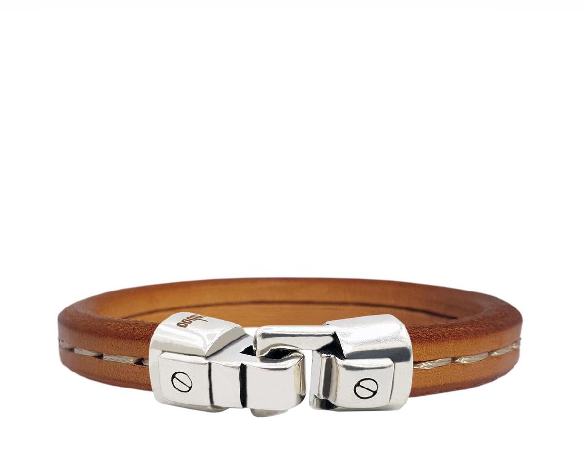 TABOO herenarmband ARIE COGNAC