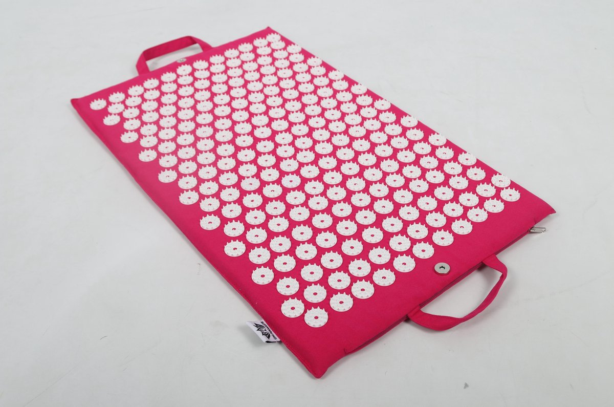 Goedkoopste Om Namaste Spijkermat of Acupressuurmat - Roze - Acupressure mat