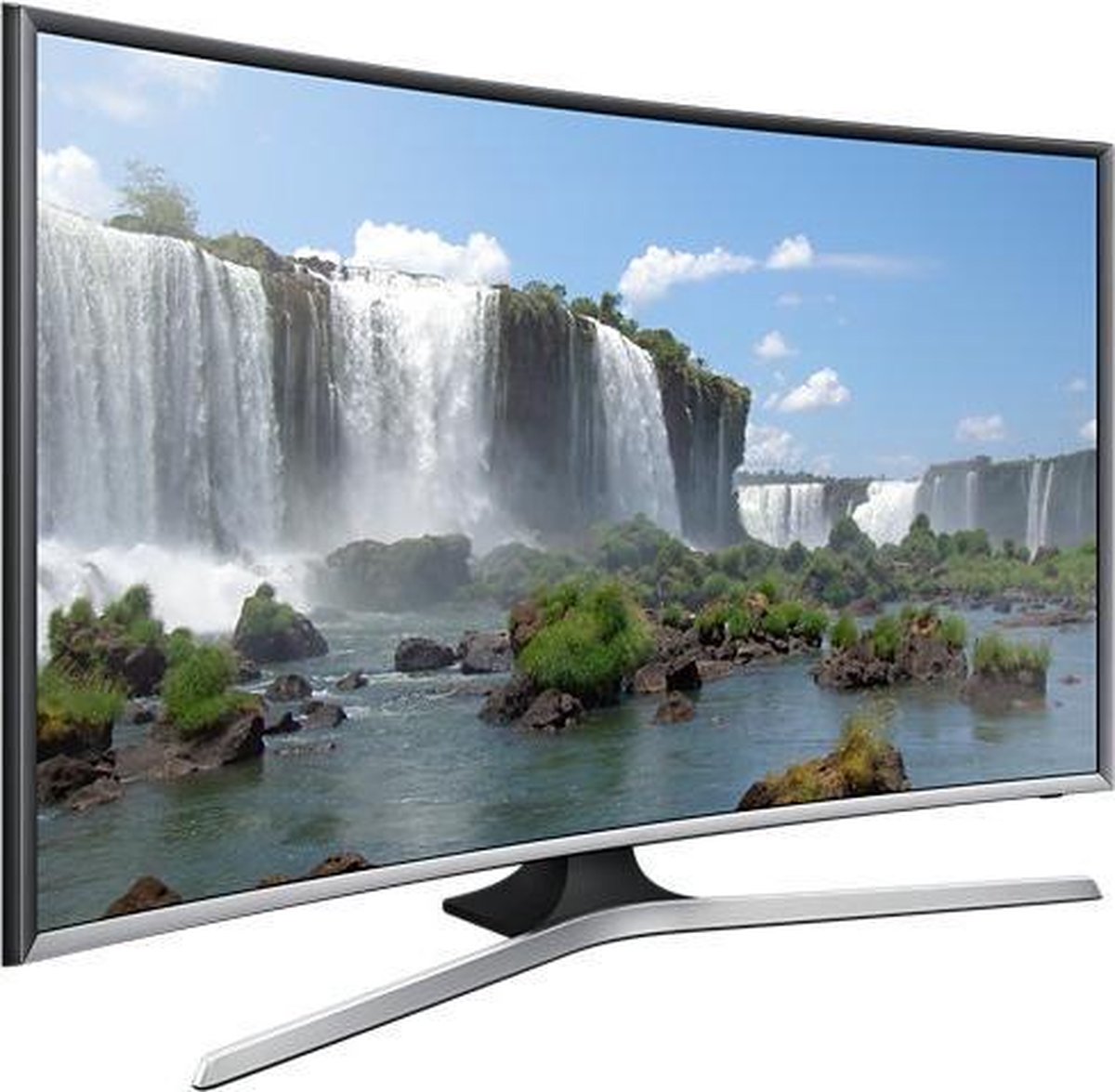 hypotheek Voorwaarde Port Samsung UE48J6370 - CURVED Led-tv - 48 inch - Full HD - Smart tv | bol.com