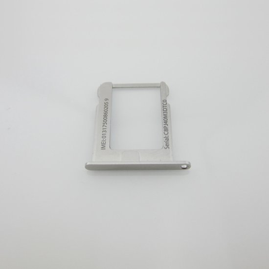 regeling Vaarwel Rudyard Kipling iPhone 4/4S Simkaart houder/simkaart tray – ZILVER | bol.com