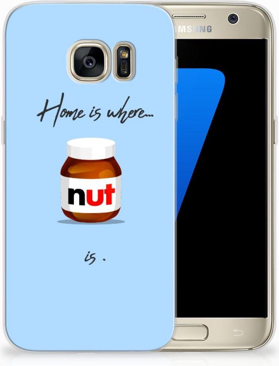Samsung Galaxy S7 Siliconen Case Nut Home