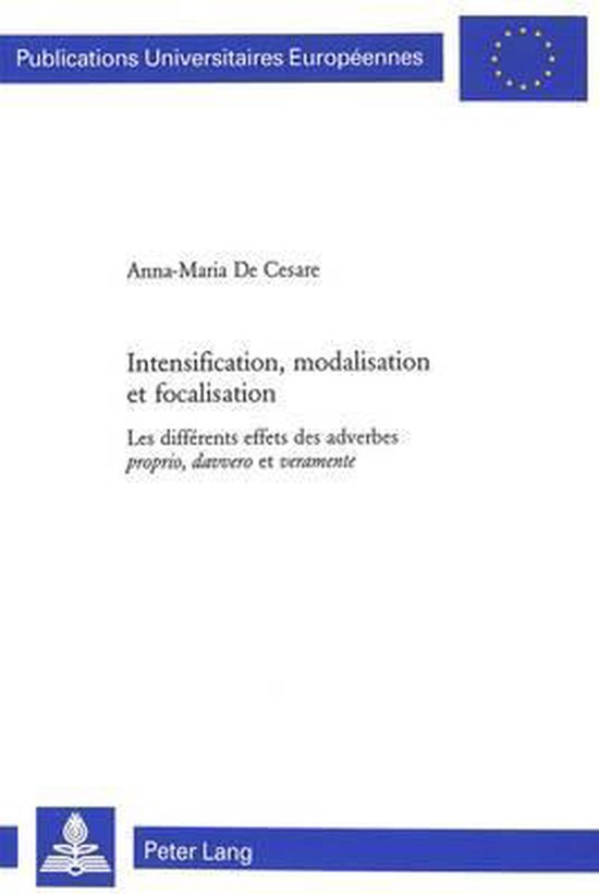 Intensification, Modalisation Et Focalisation - cover