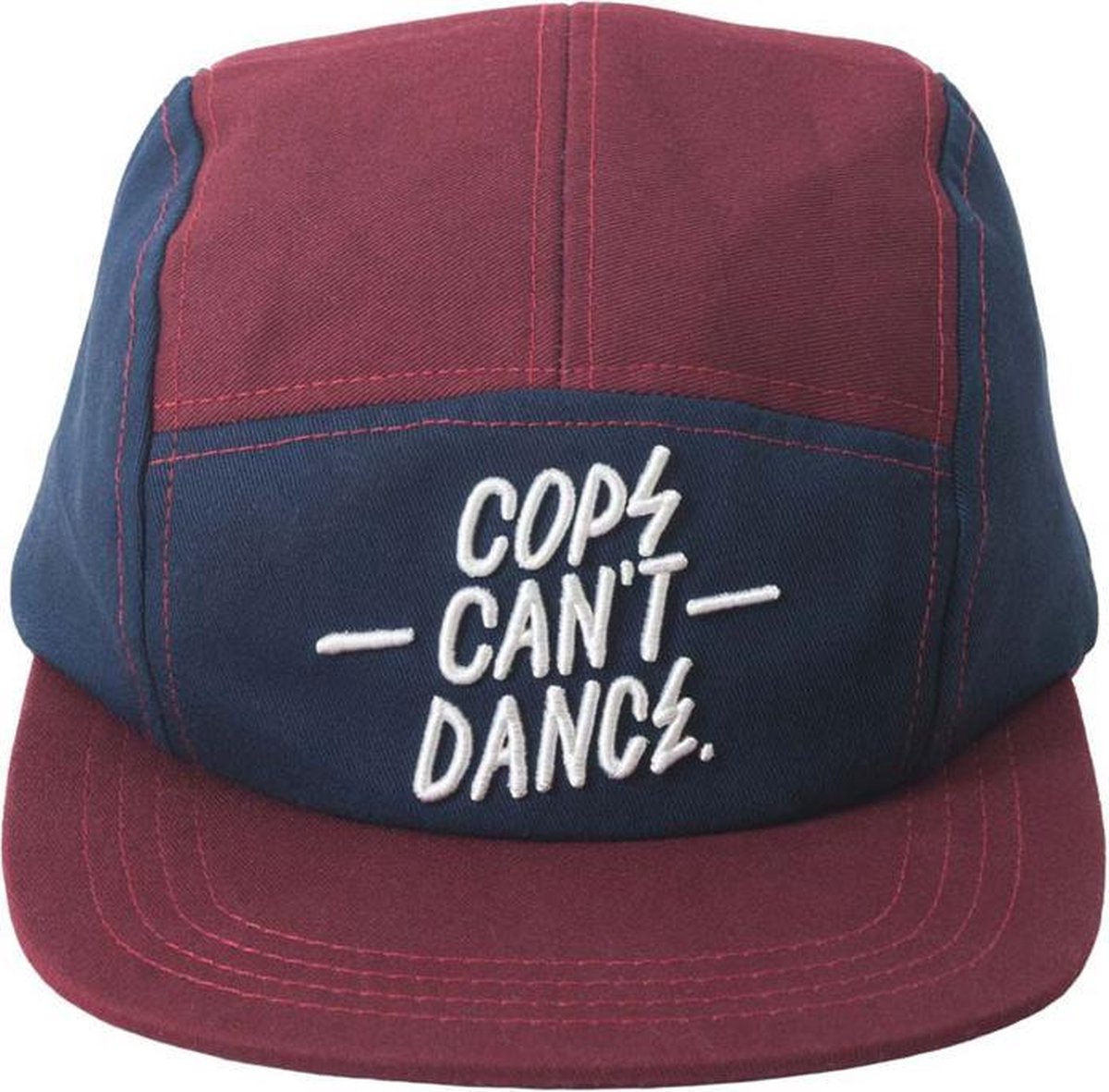 Mr. Serious Cops Can’t Dance Cap – Rood/Blauw