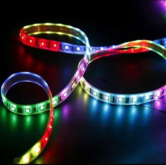 2,5 Meter  Slimme ledstrip (60leds/m)  - RGB + ontvanger